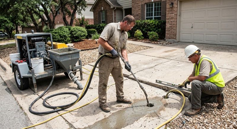 Driveway Slab Lifting in Denver, CO
